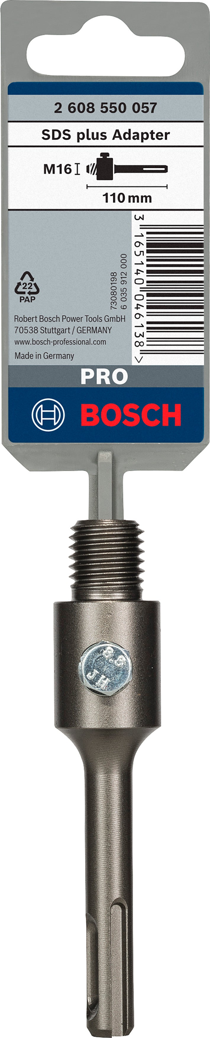 Bosch SDS-Plus adaptor CoreCutter M16, 105mm