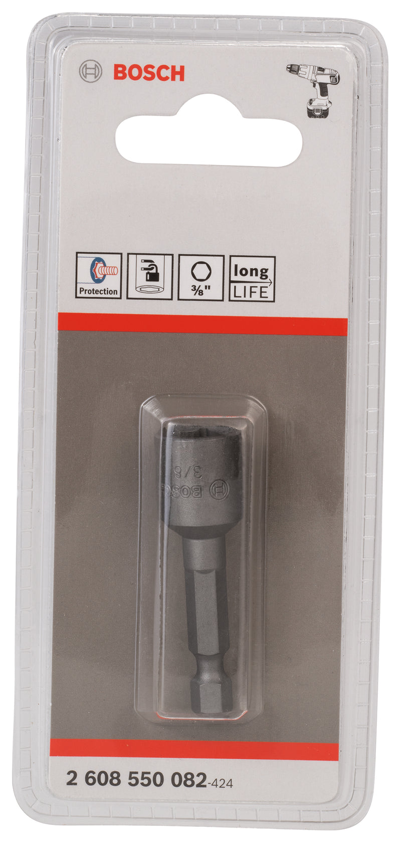 Bosch Socket 50mm, 3/8"