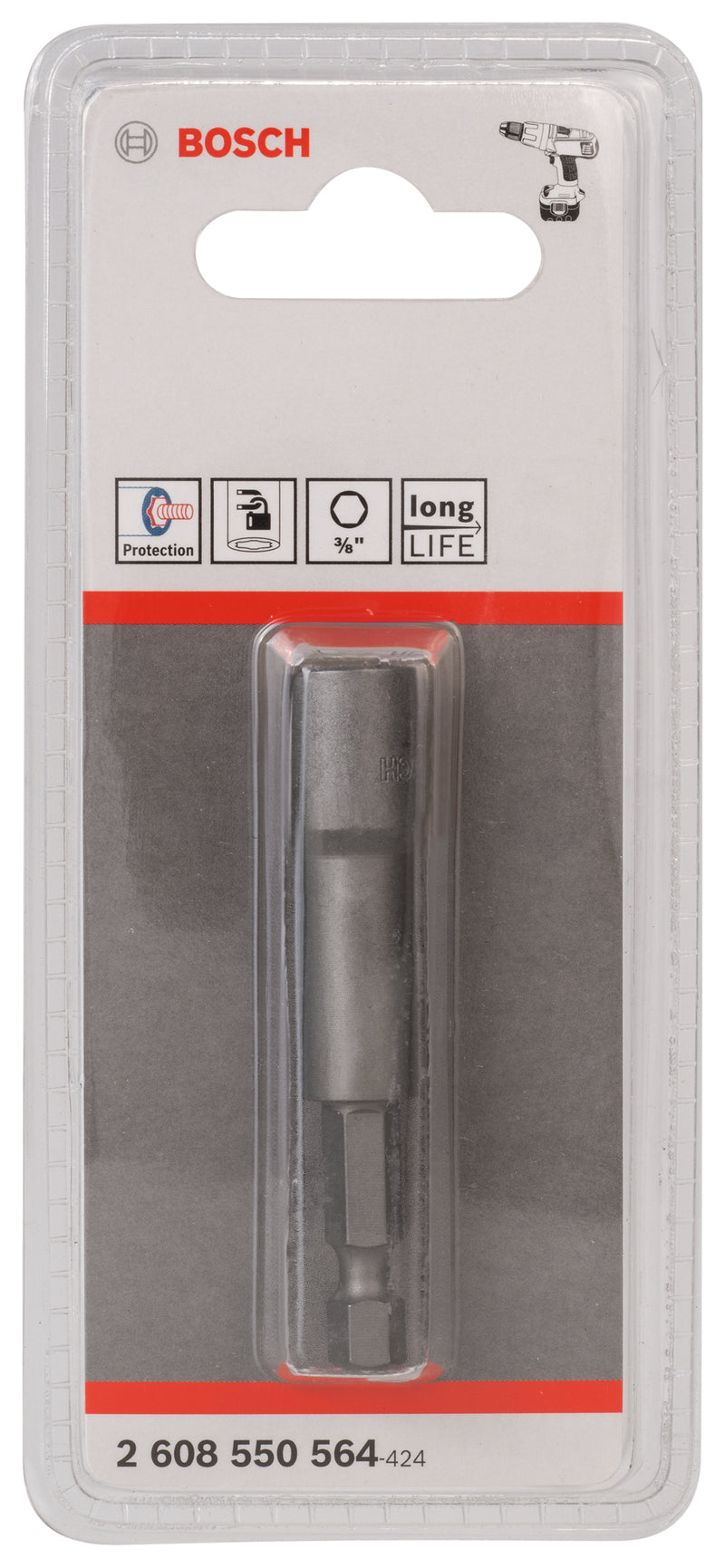 Bosch Socket Spanner 65mm, 3/8", 11.0mm