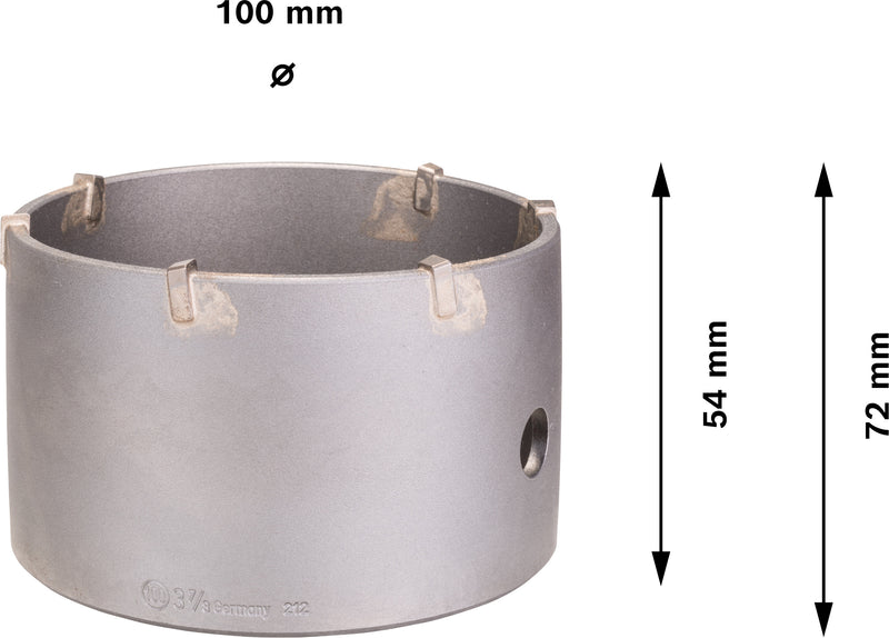 Bosch PRO SDS plus-5 Core Cutter, 100 x 50 x 72 mm