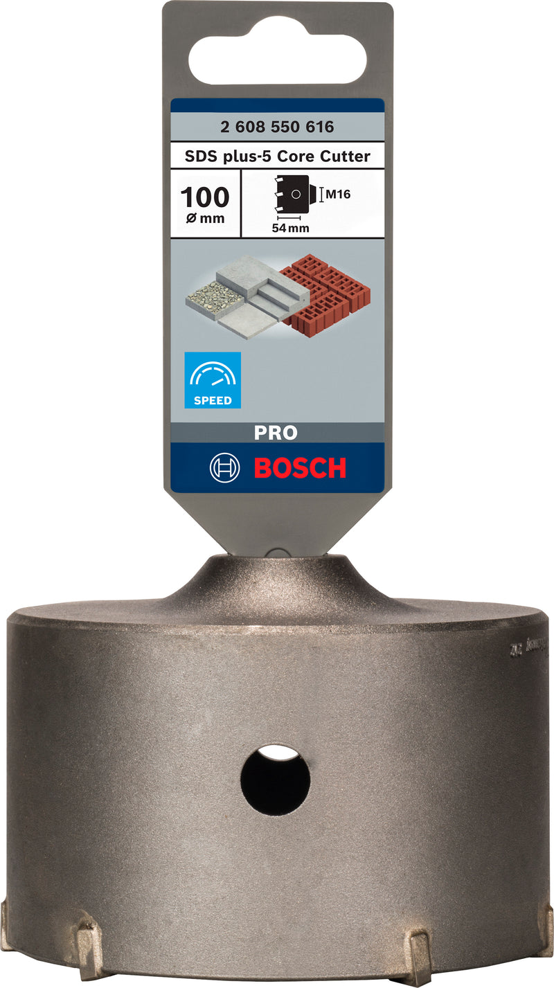 Bosch PRO SDS plus-5 Core Cutter, 100 x 50 x 72 mm