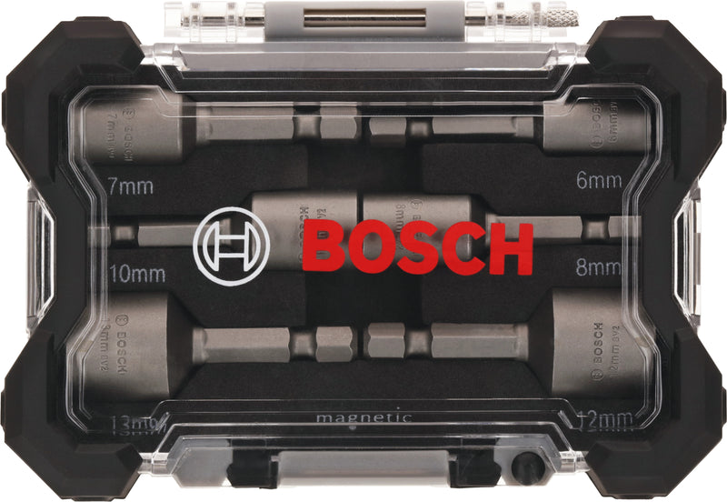 Bosch 6pcs nutsetter set 6/7/8/10/12/13mm