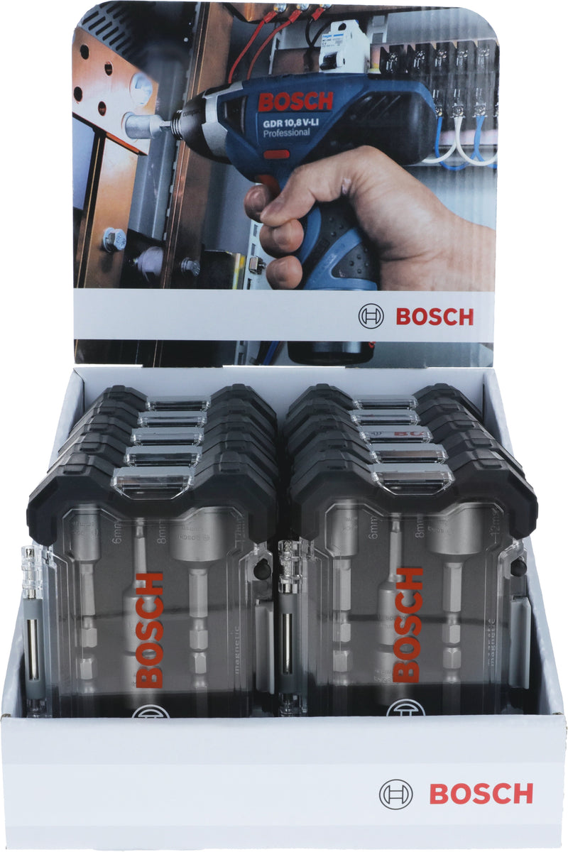 Bosch 6pcs nutsetter set 6/7/8/10/12/13mm