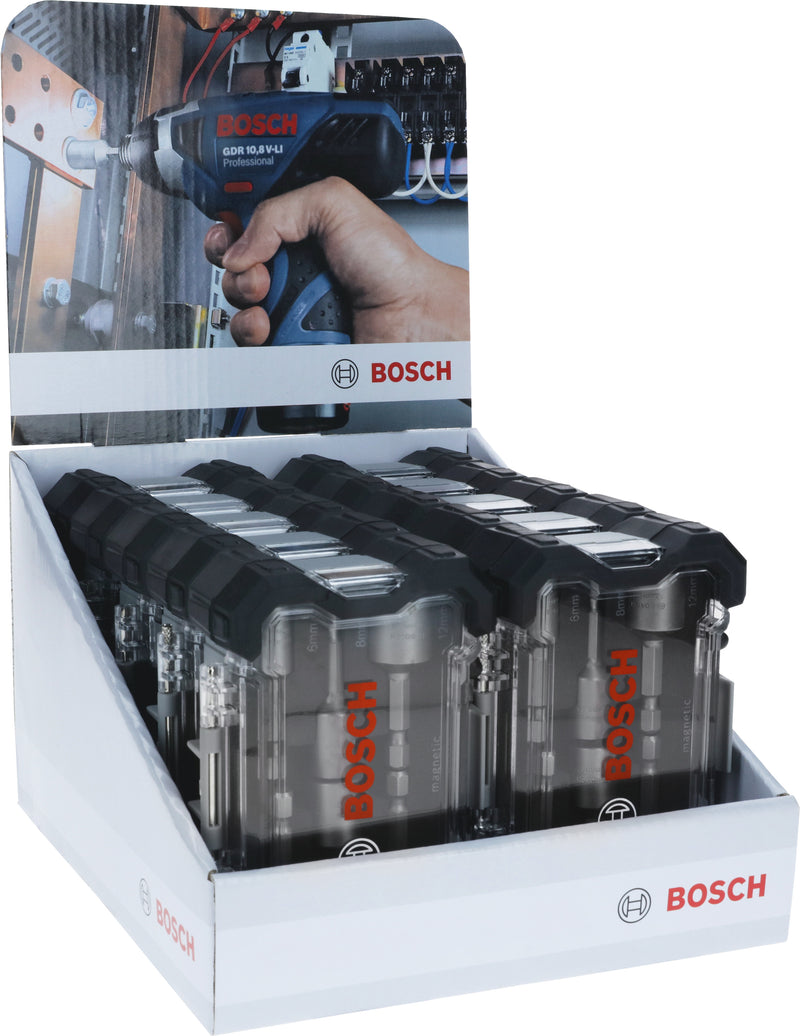 Bosch 6pcs nutsetter set 6/7/8/10/12/13mm