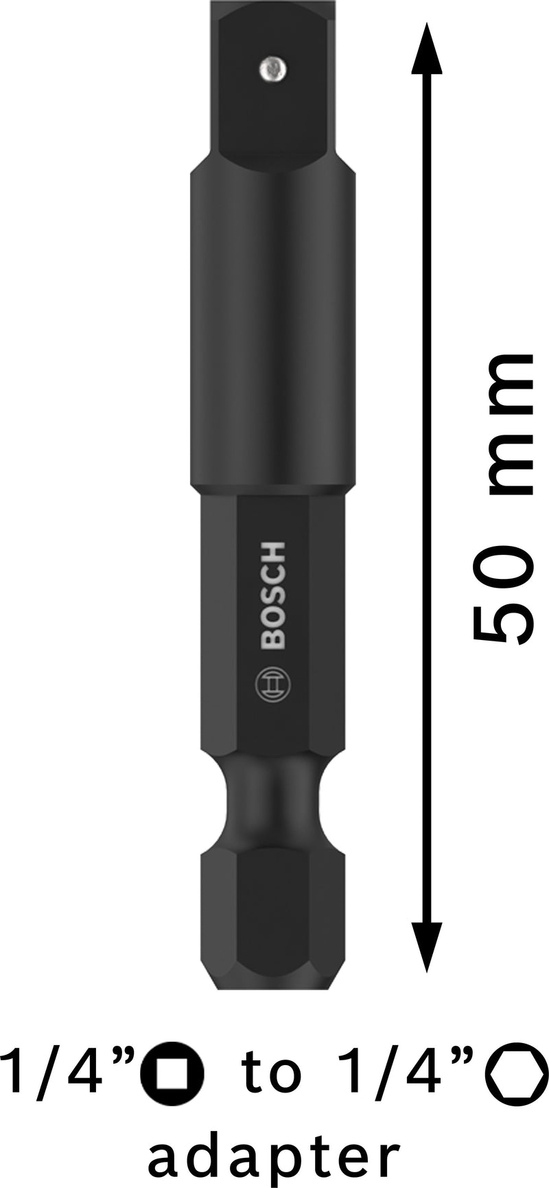 Bosch Adapter - 1/4” square