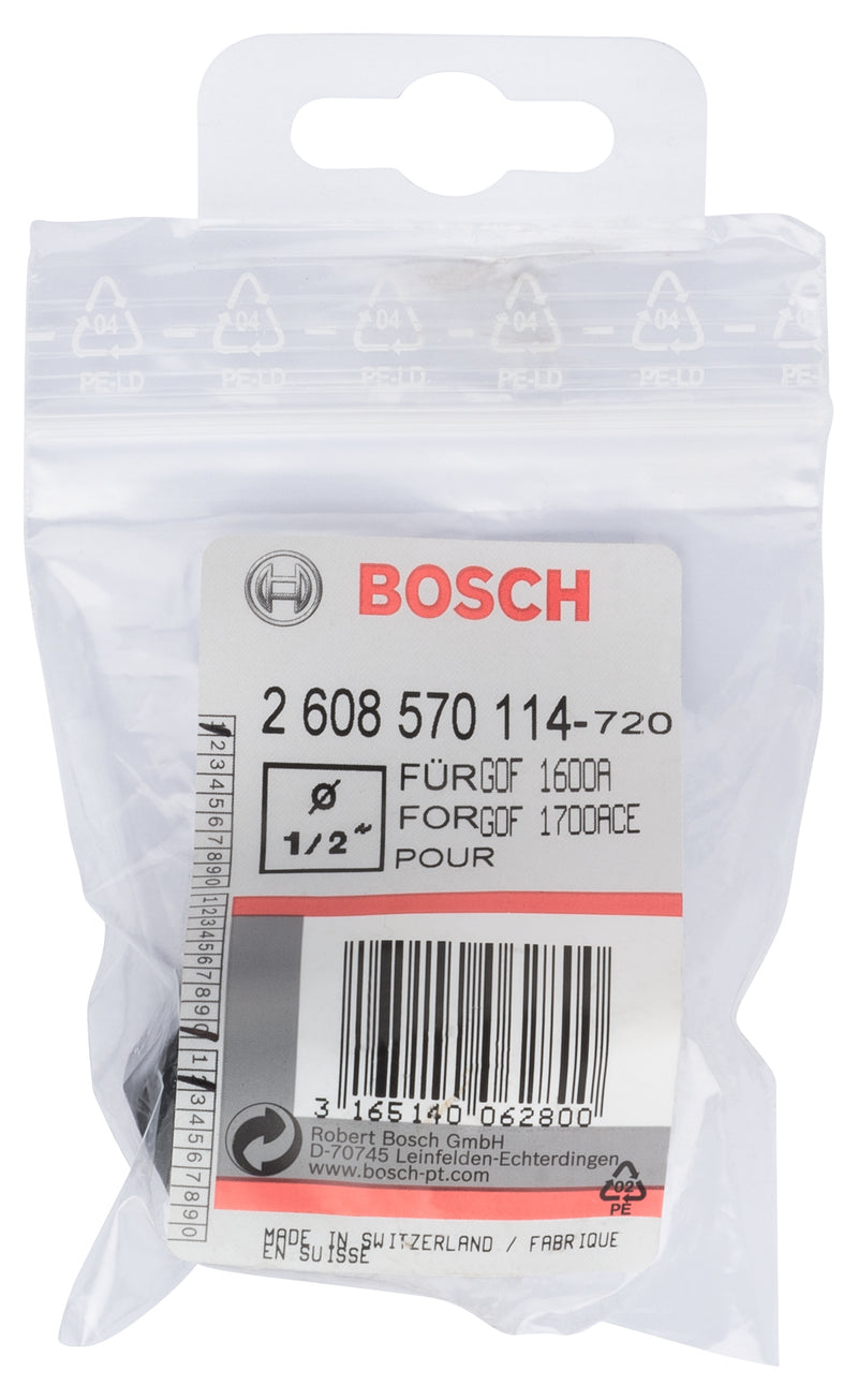 Conjunto de pinças e porcas Bosch 1/2 polegada
