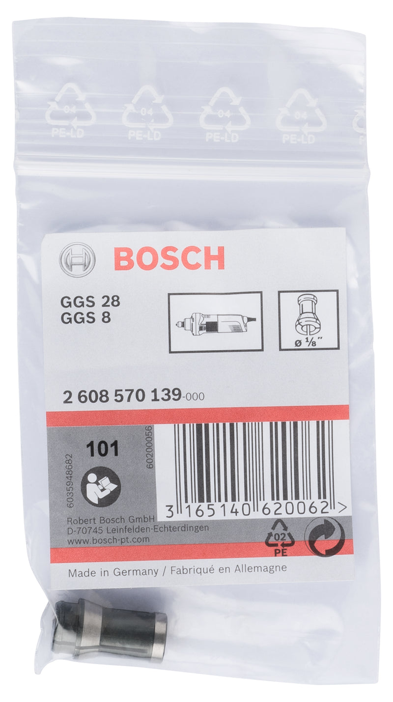 Bosch 1/8" Collett w/o locking nut for GGS