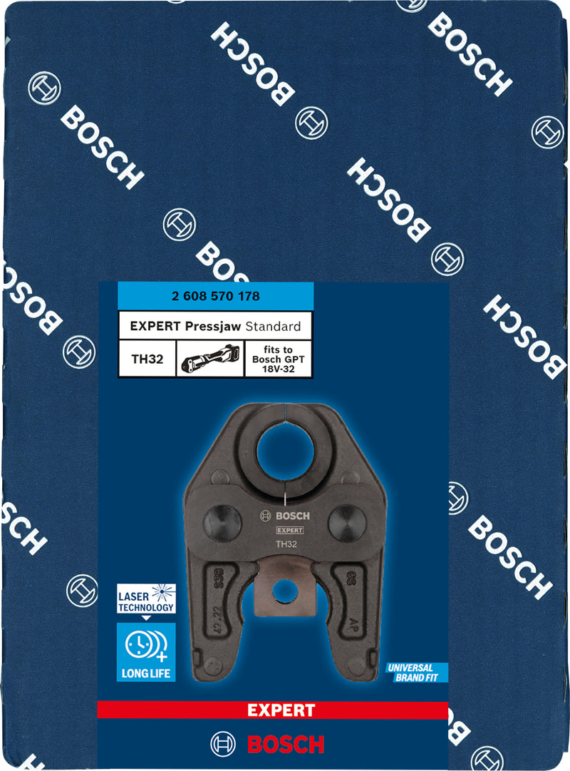 Acessório de função Tesouras e roedoras Bosch Accessories (EXPERT Press Jaw Standard, TH32)