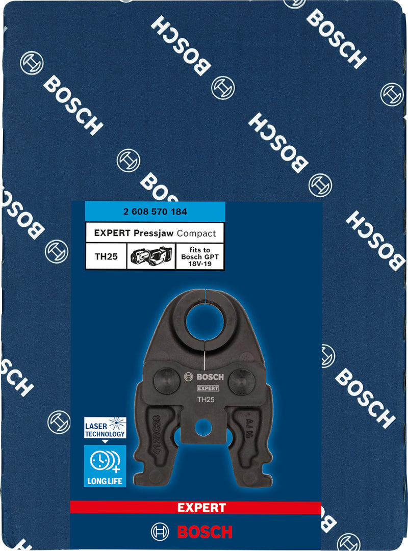 Accesorios Bosch (EXPERT Press Jaw Compact, TH25) accesorio funcional para tijeras y recortadoras de mandíbula.