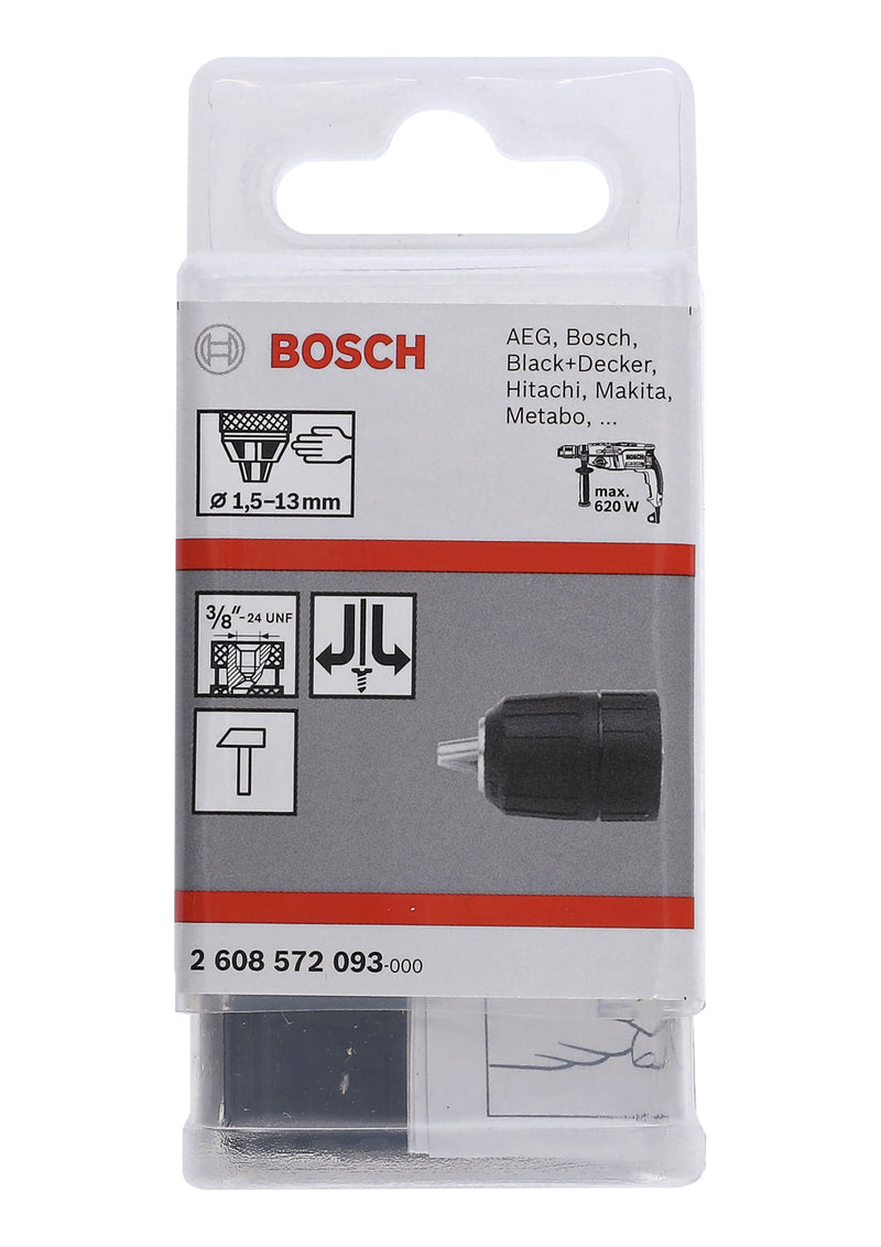 Mandril de aperto rápido Bosch até 13 mm