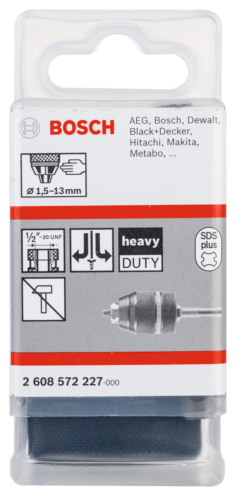 Adaptador Bosch KeylessChuck e SDSPlus