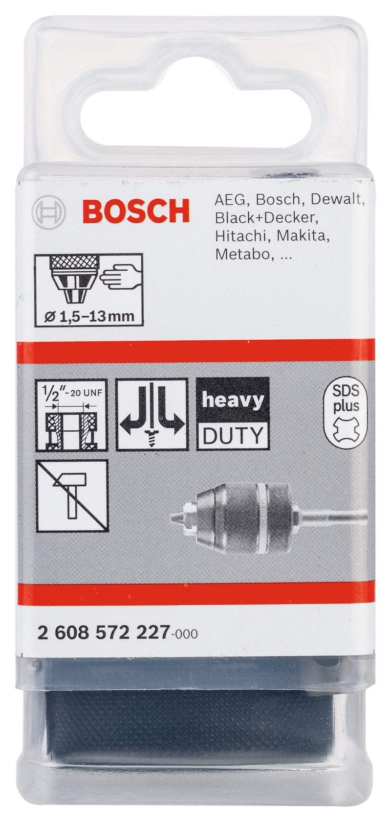 Adaptador Bosch KeylessChuck e SDSPlus