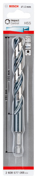 Bosch HSS Impact Drill Bit 12mm