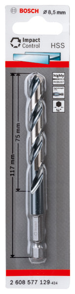 Broca de impacto Bosch HSS 8,5 mm
