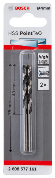 Broca Bosch HSS PointTeQ de 4,0 mm