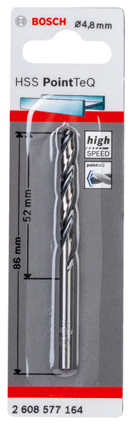 Broca Bosch HSS PointTeQ 4,8 mm