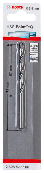 Bosch HSS PointTeQ Drill Bit 5.5mm