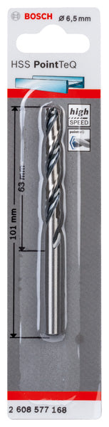 Bosch HSS PointTeQ Drill Bit 6.5mm