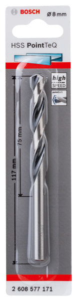 Broca Bosch HSS PointTeQ 8,0 mm
