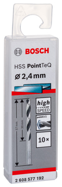 Bosch Twist Drill PointTeQ 2.4mm