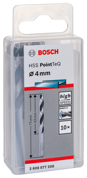 Bosch Twist Drill PointTeQ 4.0mm