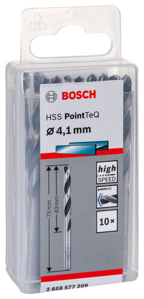 Bosch Twist Drill PointTeQ 4.1mm