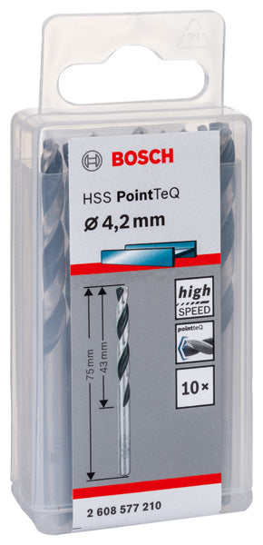 Bosch Twist Drill PointTeQ 4.2mm