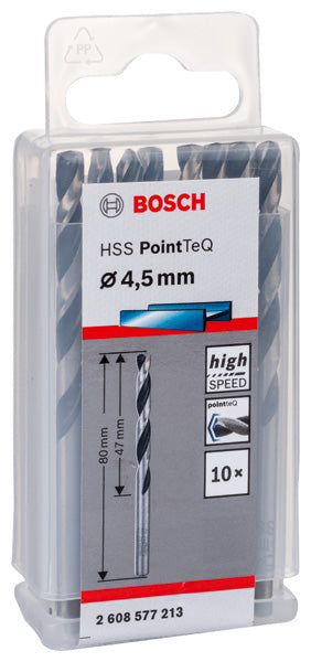 Bosch Twist Drill PointTeQ 4.5mm