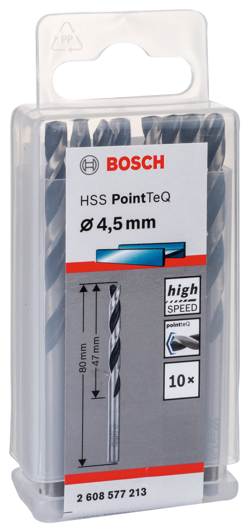 Bosch Twist Drill PointTeQ 4.5mm