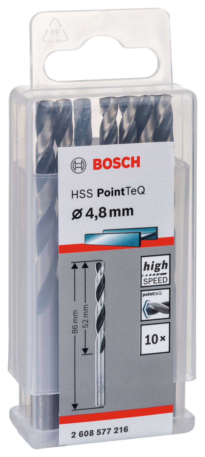 Bosch Twist Drill PointTeQ 4.8mm
