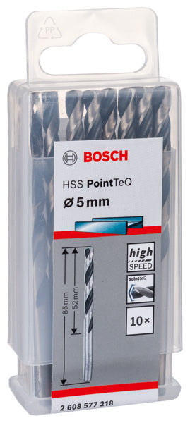 Bosch Twist Drill PointTeQ 5.0mm