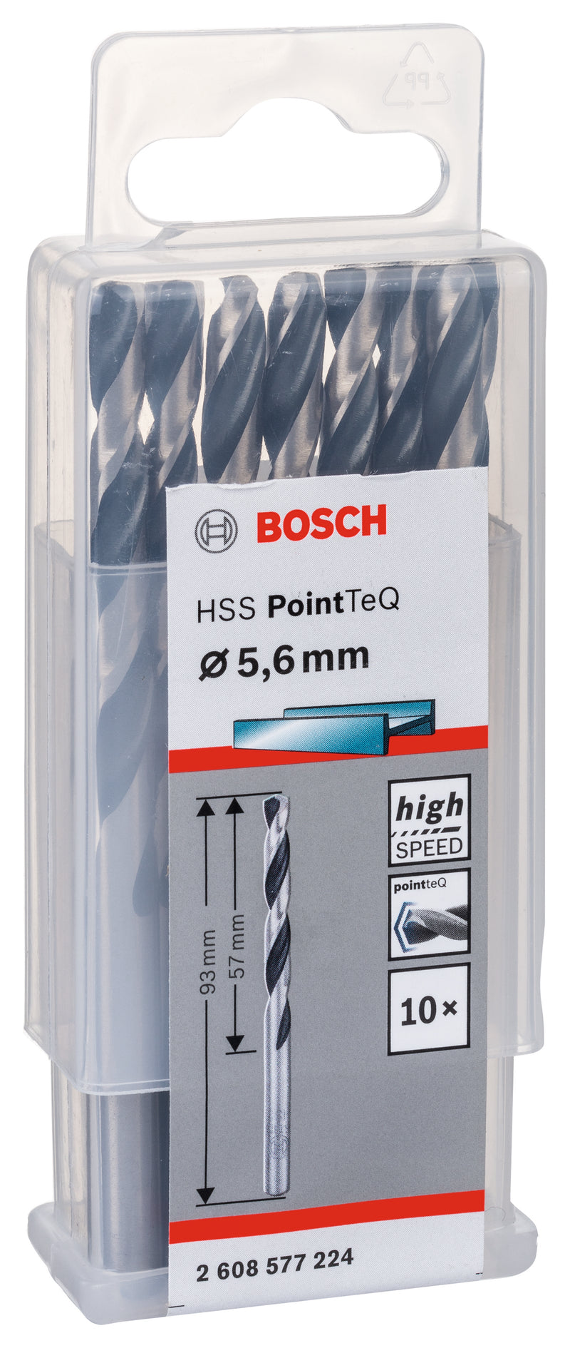 Bosch Twist Drill PointTeQ 5.6mm