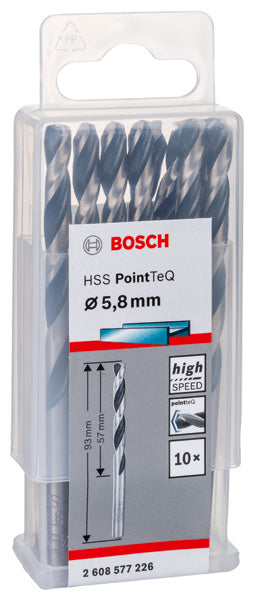 Bosch Twist Drill PointTeQ 5.8mm