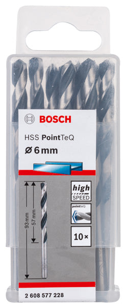Bosch Twist Drill PointTeQ 6.0mm