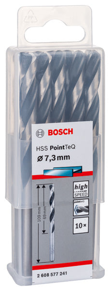 Bosch Twist Drill PointTeQ 7.3mm