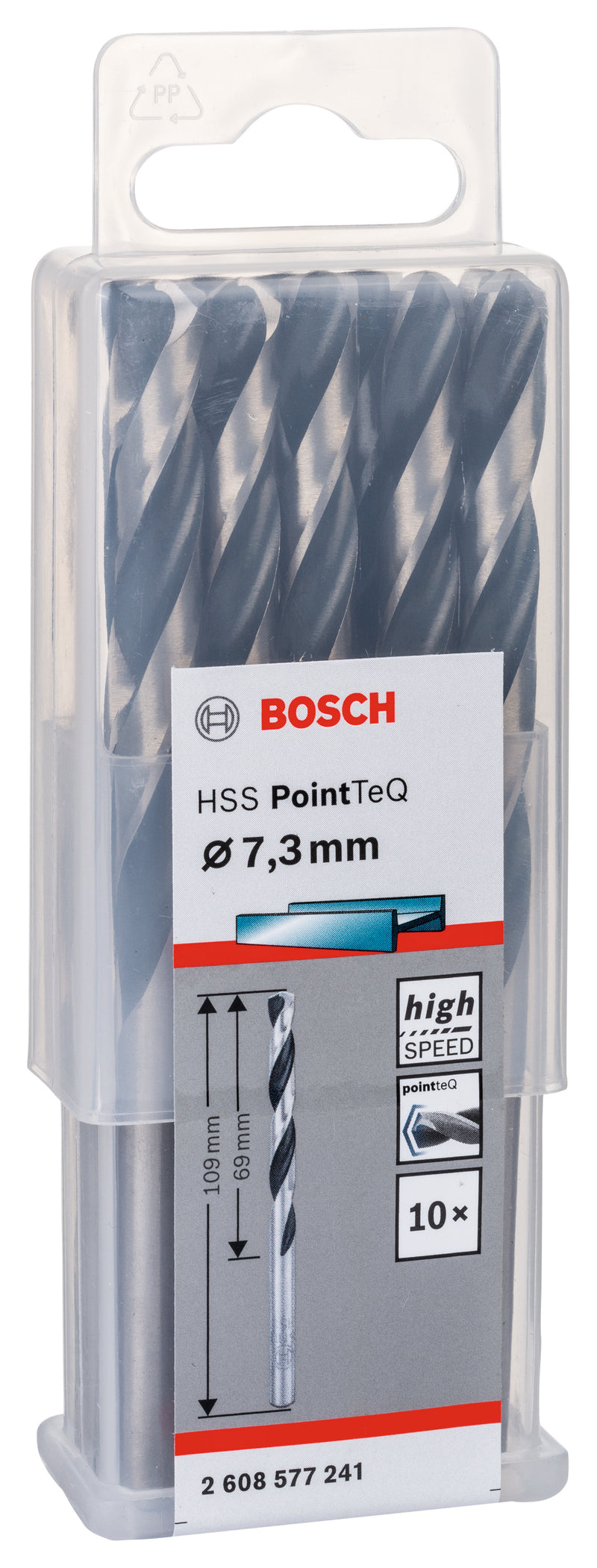 Bosch Twist Drill PointTeQ 7.3mm