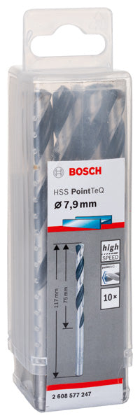 Bosch Twist Drill PointTeQ 7.9mm