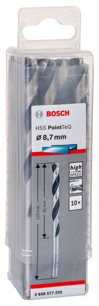 Bosch twist Drill PointTeQ 8.7mm