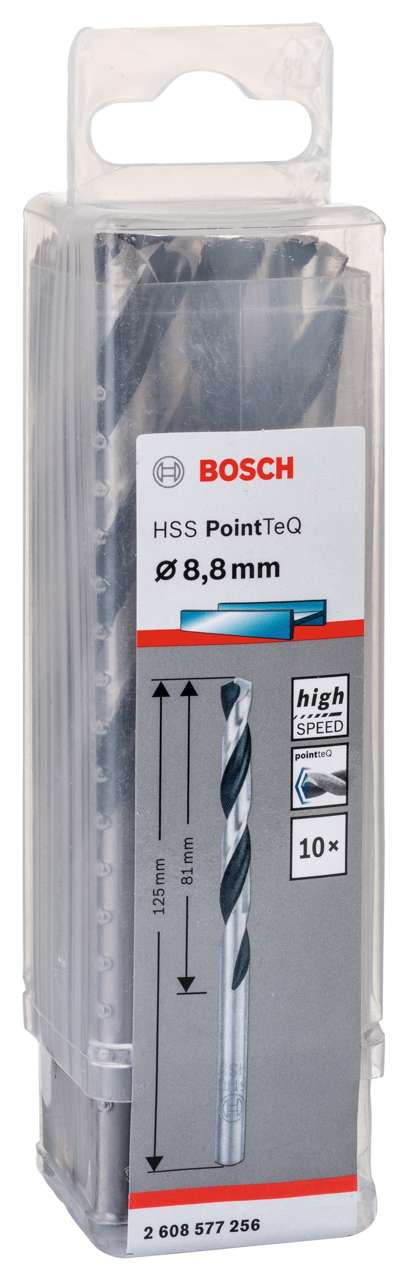 Bosch Twist Drill PointTeQ 8.8mm