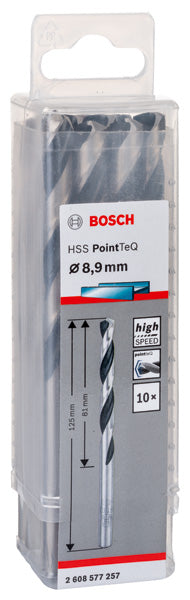 Bosch Twist Drill PointTeQ 8.9mm
