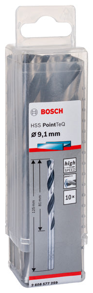 Bosch Twist Drill PointTeQ 9.1mm