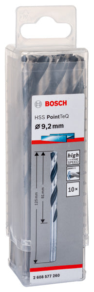 Bosch Twist Drill PointTeQ 9.2mm