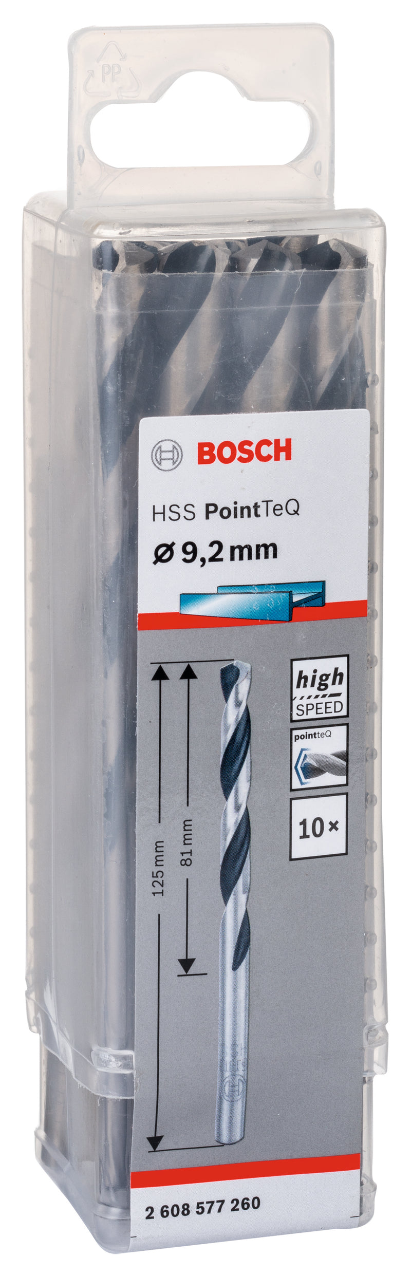 Bosch Twist Drill PointTeQ 9.2mm