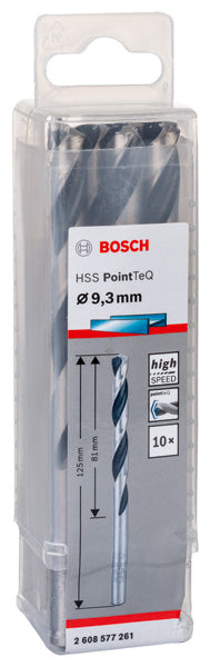 Bosch Twist Drill PointTeQ 9.3mm