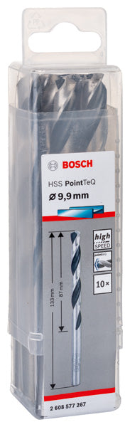 Bosch Twist Drill PointTeQ 9.9mm