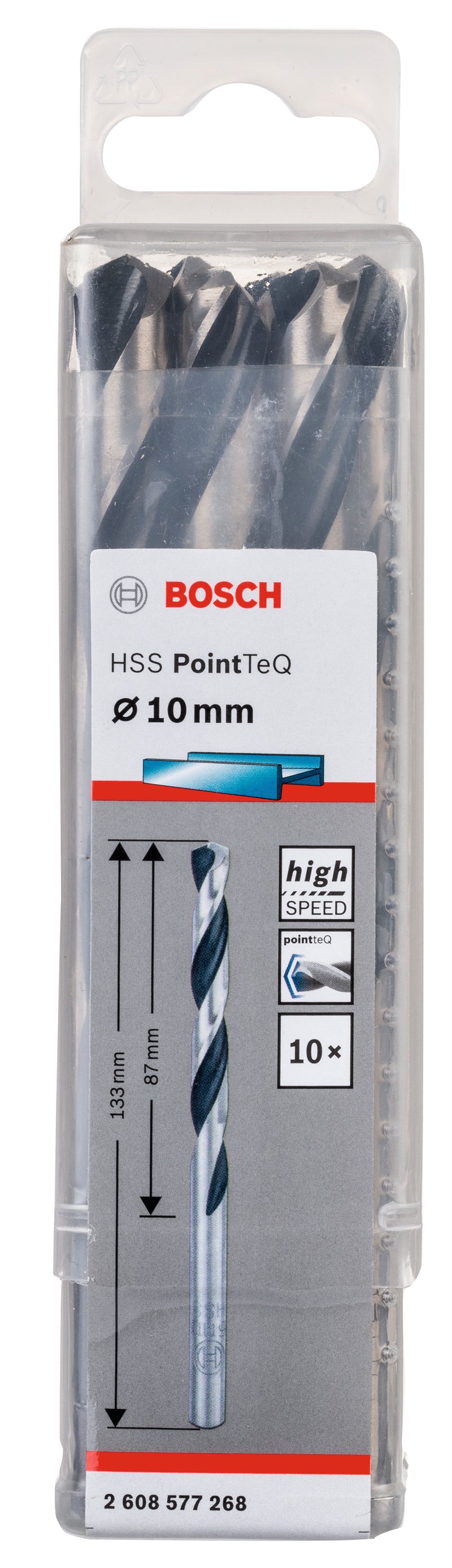 Bosch Twist Drill PointTeQ 10.0mm