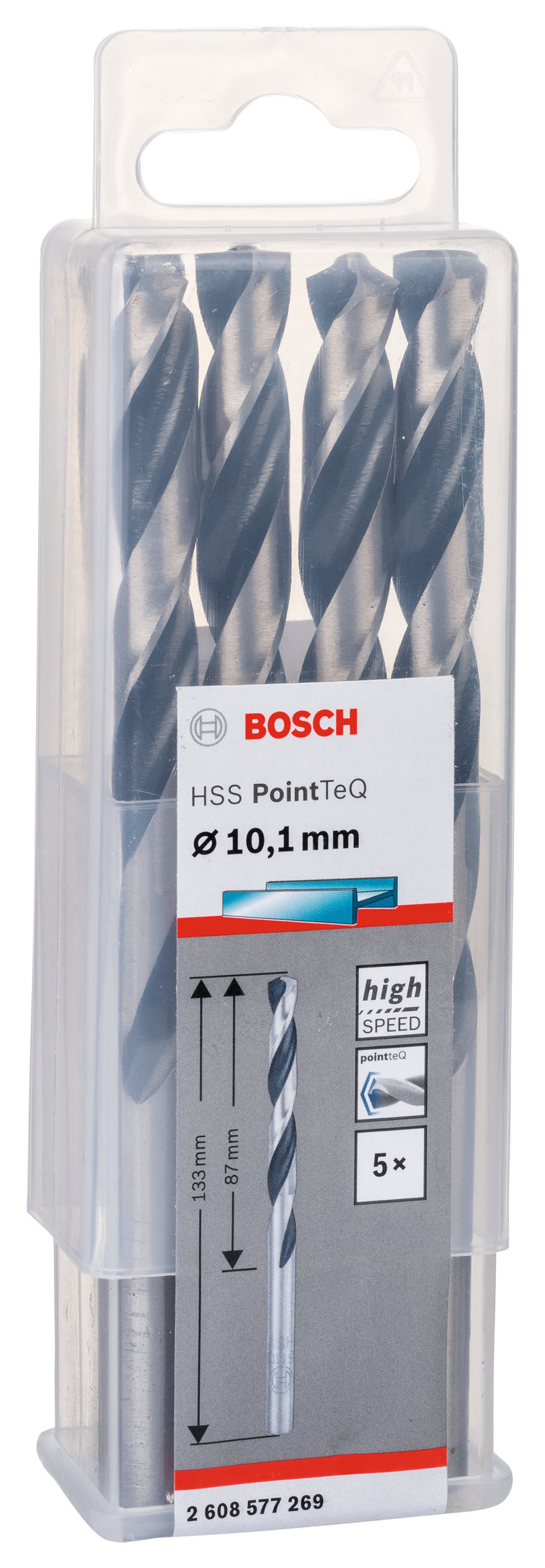 Berbequim helicoidal Bosch PointTeQ 10,1 mm