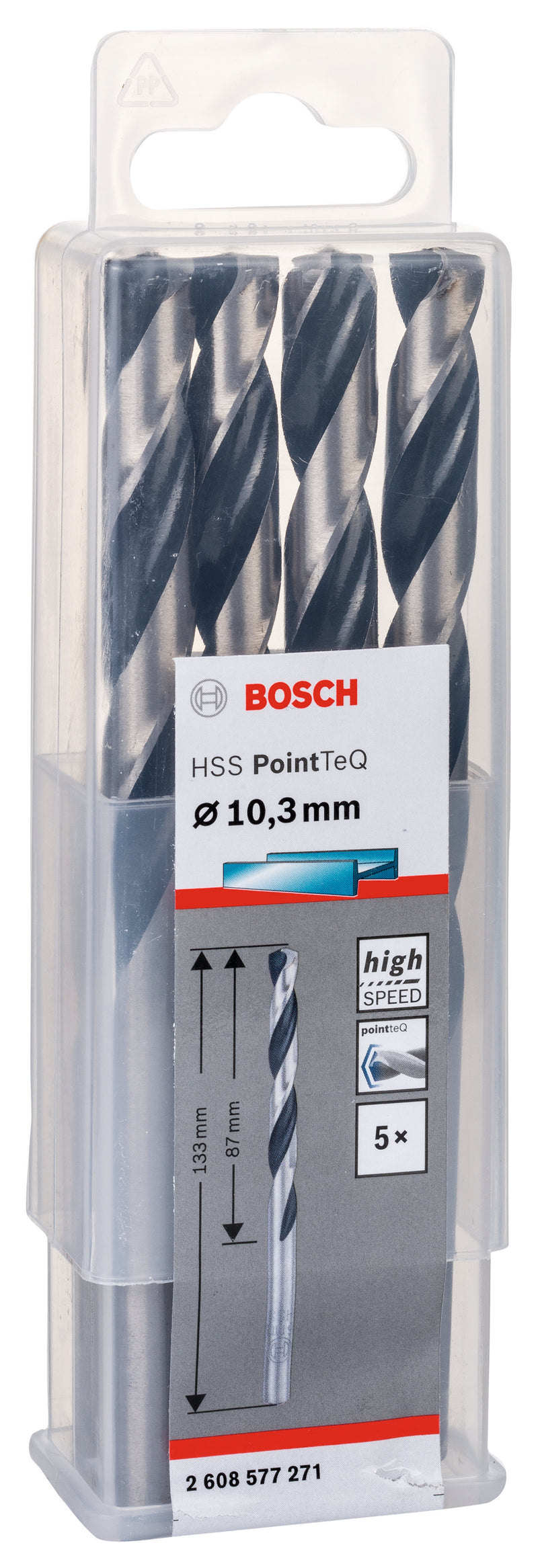 Berbequim helicoidal Bosch PointTeQ 10,3 mm