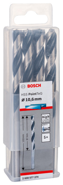 Berbequim helicoidal Bosch PointTeQ 10,6 mm