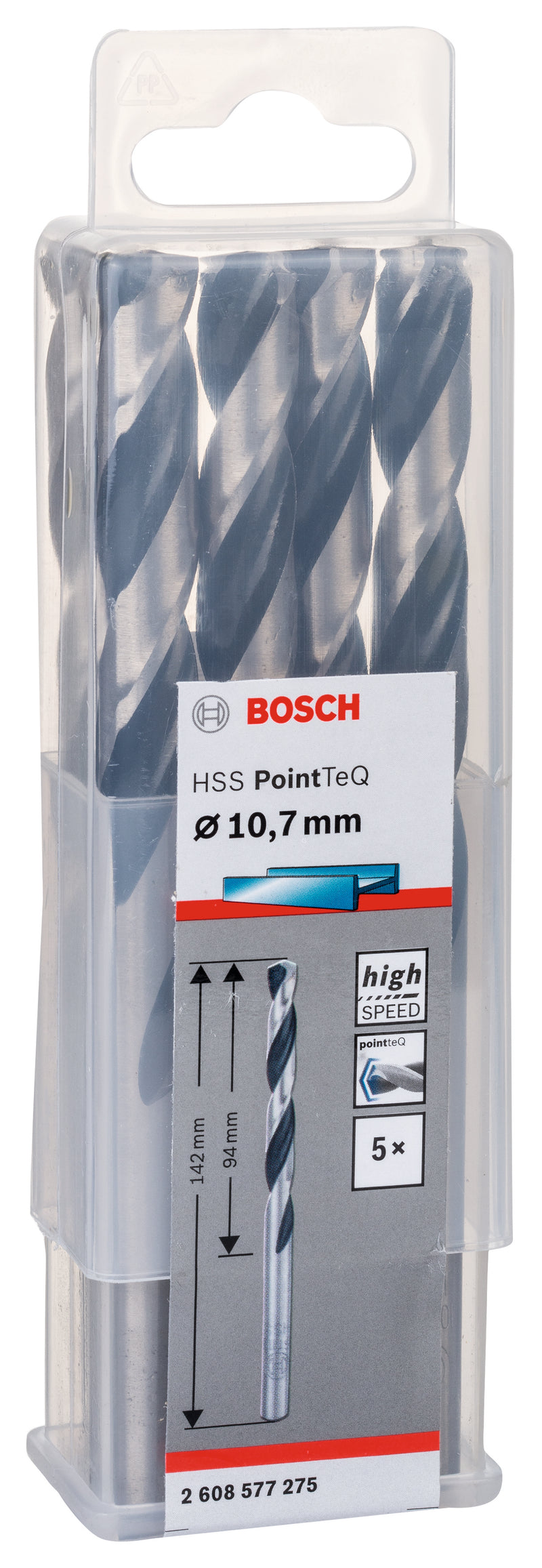 Berbequim helicoidal Bosch PointTeQ 10,7 mm